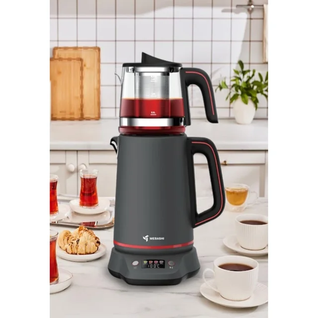 چای ساز روی هم مباشی مدل ME-TM302GR 101516605