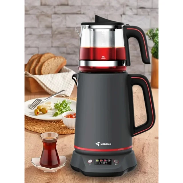 چای ساز روی هم مباشی مدل ME-TM302GR 101516607